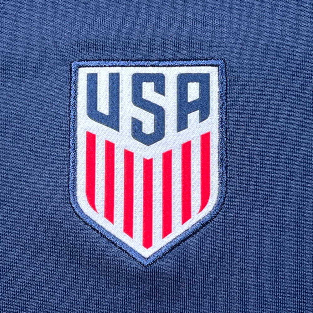 Nike USA Soccer Youth Medium 2022/2023 Strike Training Jersey Navy Blue USMNT - Picture 7 of 9